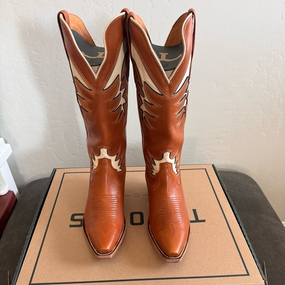 Tecovas pecan boots